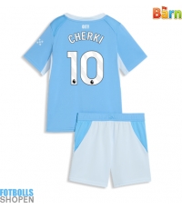 Billiga Manchester City Rayan Cherki #10 Hemmatröja Barn 2026-27 Kortärmad (+ Korta byxor)